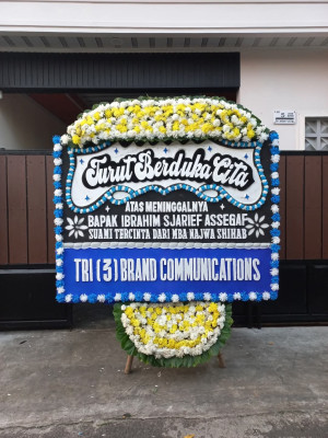 Papan Bunga Duka di Murante